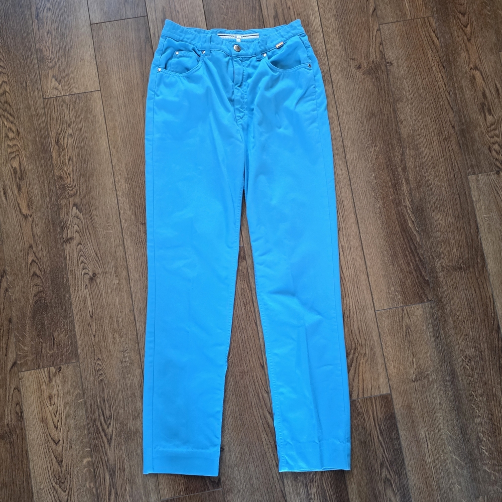 Escada Sport Made In Italy Blue Slacks
